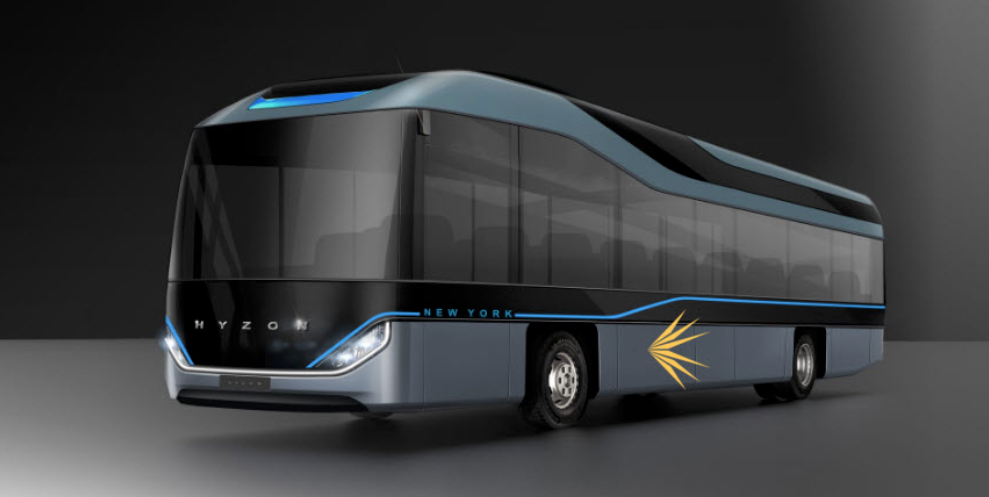fuel cell bus hyzon